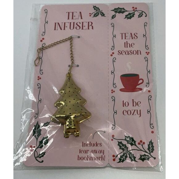 Target Bullseye's Playground Christmas Tree Shaped Tea Infuser (NEW IN PACK) - Picture 1 of 3